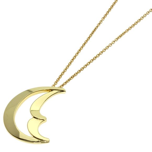 Tiffany & Co. | Jewelry | Tiffany Co Tiffany Crescent Moon Necklace In ...